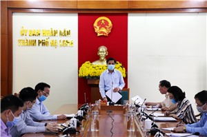 Hội nghị Ban Chấp hành Đảng bộ Thành phố mở rộng: Triển khai các biện pháp cấp bách trong phòng chống dịch Covid-19 theo chỉ đạo mới nhất của TTCP