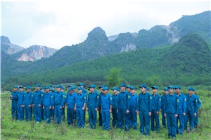 Ban Chỉ huy Quân sự TP Hạ Long tổ chức kiểm tra huấn luyện lực lượng DQTV năm 2021