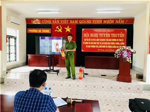 Phường Hà Trung: Tuyên truyền Chỉ thị 10/CT-TU