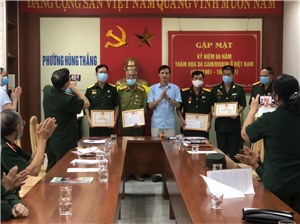 Phường Hùng Thắng tổ chức gặp mặt kỷ niệm 60 năm thảm họa Da cam/Dioxin ở Việt Nam
