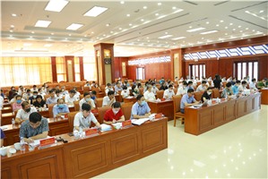 BTV Thành ủy làm việc với Đảng bộ Khối doanh nghiệp Thành phố và các Đảng bộ doanh nghiệp trực thuộc