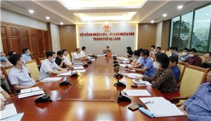 Họp kiểm điểm tiến độ thực hiện Nghị quyết 21-NQ/TU của BTV Thành ủy