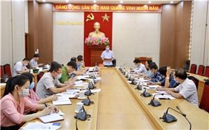 Ban Thường vụ Thành ủy làm việc với Đảng ủy Ban Quản lý vịnh Hạ Long
