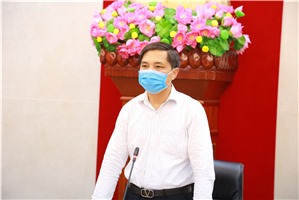 BTV Thành ủy làm việc với Đảng ủy các xã Dân Chủ, Quảng La, Bằng Cả, Vũ Oai, Hòa Bình, Tân Dân, Kỳ Thượng