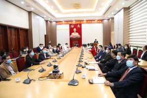Tổng kết công tác Dân vận, công tác Mặt trận năm 2021 và triển khai phương hướng, nhiệm vụ công tác năm 2022