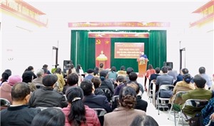 Phường Hà Khánh: Tổng kết công tác Đảng- chính quyền năm 2020, triển khai nhiệm vụ năm 2021