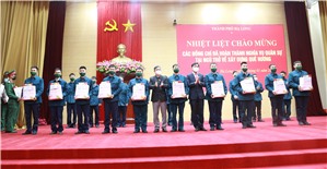 TP Hạ Long đón quân nhân hoàn thành NVQS trở về địa phương