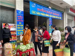 Khởi động điểm bán hàng tiêu thụ nông sản
