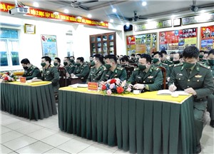 Ban CHQS: Khai mạc lớp Bồi dưỡng Kiến thức Quốc phòng và An ninh đối tượng 4