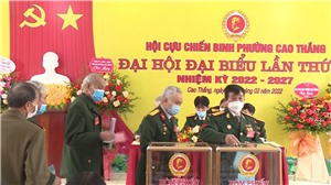 Đại hội Hội CCB phường Cao Thắng lần thứ IX, nhiệm kỳ 2022-2027
