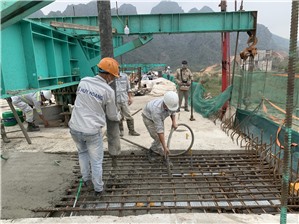 Đẩy nhanh tiến độ và đảm bảo chất lượng tuyến đường đấu nối Quốc lộ 279 với Tỉnh lộ 342