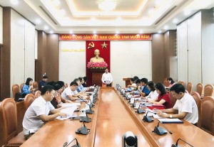 Ban Thường vụ Thành ủy làm việc với Đảng bộ khối doanh nghiệp Thành phố