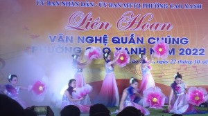 Liên hoan văn nghệ quần chúng phường Cao Xanh