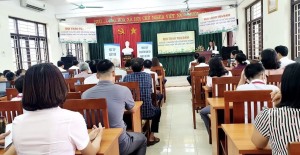 Tọa đàm “Chuyển đổi số để xây dựng thành công một xã hội học tập mới”.