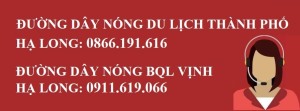 TP Hạ Long: Công bố Đường dây nóng du lịch
