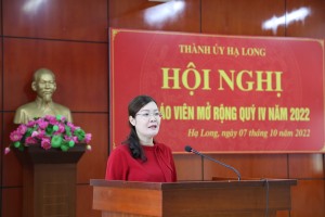 Hội nghị Báo cáo viên mở rộng quý IV, năm 2022