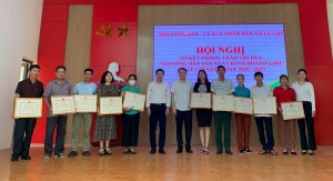 Xã Lê Lợi: Sơ kết  phong trào thi đua nông dân sản xuất kinh doanh giỏi giai đoạn 2020-2023