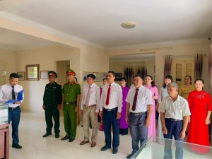 Sinh hoạt chính trị nhân dịp 59 năm ngày Bác Hồ về thăm đảo Tuần Châu (23/11/1963 - 23/11/2022)