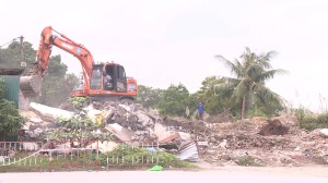  Phường Hà Khánh bảo vệ mặt bằng thi công