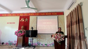 Xã Tân Dân: Tập huấn kích hoạt tài khoản định danh điện tử