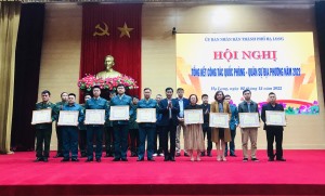 Hội nghị Tổng kết công tác Quốc phòng – Quân sự địa phương năm 2022