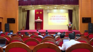 Tập huấn vận hành cổng thông tin điện tử Thành phố và các cổng thành phần