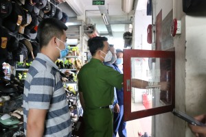 Kiểm tra công tác PCCC&CNCH tại các chợ, trung tâm thương mại, siêu thị, chung cư 
