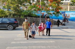 Phường Hà Trung hưởng ứng năm An toàn giao thông