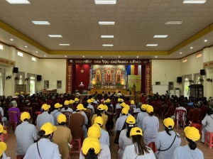 Bồi dưỡng kiến thức quốc phòng an ninh cho tín đồ Phật tử