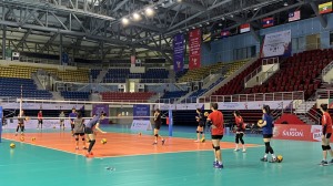 Nhà thi đấu 5.000 chỗ sẵn sàng đón 12 đội đoàn bóng chuyền trong nhà 