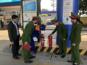 Nỗ lực Phòng cháy chữa cháy tại các cây xăng