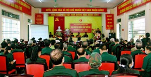 Đại hội đại biểu Hội Cựu chiến binh phường Cao Thắng