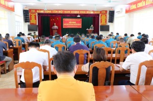 Sơ kết công tác quân sự, quốc phòng địa phương 6 tháng đầu năm 2022