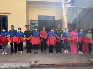 Ban  Chỉ huy Quân sự Thành phố: Khánh thành, bàn giao nhà tình nghĩa cho gia đình chính sách