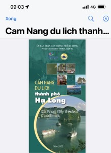 Cẩm nang du lịch Hạ Long