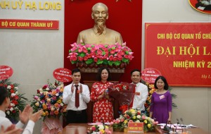 Đại hội Chi bộ Cơ quan tổ chức - Nội vụ, nhiệm kỳ 2022-2025 