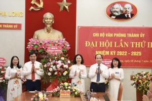 Đại hội Chi bộ Văn phòng Thành ủy nhiệm kỳ 2022 – 2025