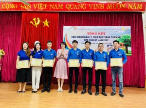 Phường Trần Hưng Đạo: Tổng kết công tác Quản lý - giáo dục TTN -  học sinh hè năm 2022