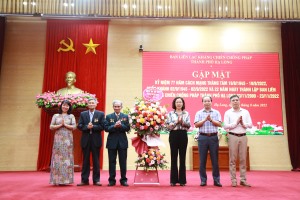 Gặp mặt Ban liên lạc kháng chiến chống Pháp thành phố Hạ Long