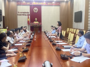 Lãnh đạo thành phố tiếp Đoàn công tác Thị uỷ Buôn Hồ, Đắc Lắc đến trao đổi, học tập kinh nghiệm                             
