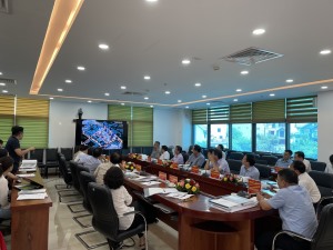 Hội nghị thi tuyển Phương án thiết kế tổ hợp khu vực Trụ sở Trung tâm truyền thông tỉnh