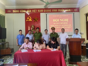 Các phường, xã:  Ra mắt mô hình "Khu dân cư an toàn về Phòng cháy và chữa cháy"