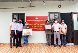 Niềm vui trong những ngôi nhà Đại đoàn kết