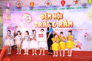 “Đêm hội trăng rằm” phường Tuần Châu