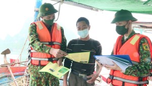 Đồn biên phòng cửa khẩu cảng Hòn Gai- phát huy truyền thống anh hùng, hoàn thành xuất sắc mọi nhiệm vụ được giao