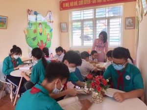 Khơi nguồn đam mê học tập từ mô hình “Thư viện cho em”