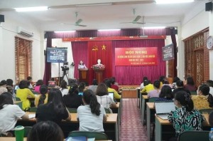Phòng GD& ĐT: Hội nghị bồi dưỡng chính trị cho cán bộ quản lý, giáo viên, nhân viên đầu năm học 2022-2023