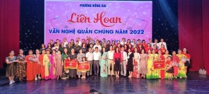 Phường Hồng Gai tổ chức Liên hoan văn nghệ quần chúng năm 2022
