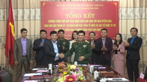 Hội nghị Tổng kết chương trình phối hợp hoạt động giữa Ban CHQS với Ban Tuyên giáo, Ban Dân vận, cơ quan Khối MTTQ và các tổ chức Chính trị - Xã hội