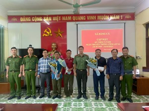 Xã Bằng Cả kỷ niệm 73 năm Ngày truyền thống lực lượng công an xã (10/10/1950- 10/10/2023)